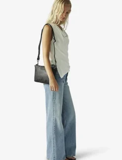 Kvinnor Adax Crossbody Bags|Axelremsväskor|Pixie combi clutch Meta - Crossbody Bags
