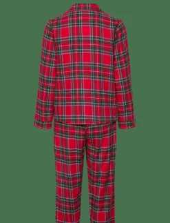 Hunkemöller PJ LS FLANNEL TWILL CHECK - Pyjamas|Kvinnor Pyjamas & Loungewear