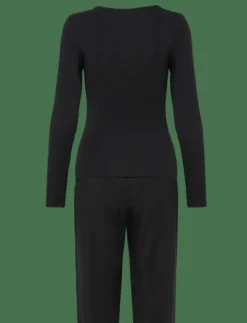 Kvinnor Hunkemöller Pyjamas & Loungewear|PJ LS JERSEY LACE NANA - Pyjamas