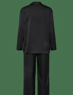 Hunkemöller PJ LS SATIN PINSTRIPE - Pyjamas|Kvinnor Pyjamas & Loungewear