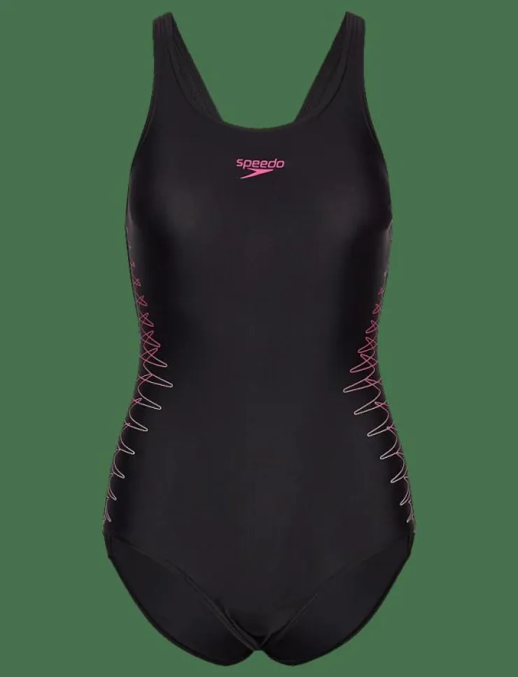 Speedo Placement Muscleback 1Pc - Baddräkter|Kvinnor Badkläder|Badkläder