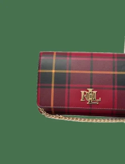 Lauren Ralph Lauren Plaid Crossbody Turn-Lock Tech Case - Kuvertväskor|Kvinnor Kuvertväskor