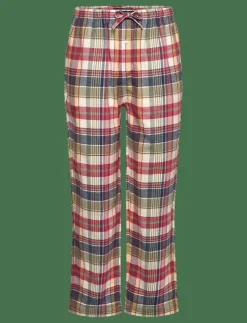 Polo Ralph Lauren Plaid Flannel Pajama Pant - Nederdelar| Pyjamas