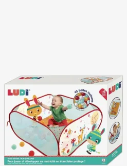 Barn Ludi Babyleksaker|Babyleksaker|Play pen with balls - Forest - Interaktiva leksaker