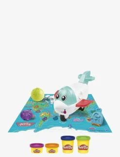 Barn Play Doh Rita & Pyssla|Play-Doh Airplane Explorer-startset - Leklera