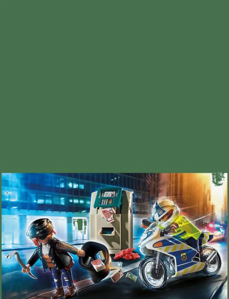 PLAYMOBIL City Action Bank Robber Chase - 70572 - City Action|Barn Playmobil Leksaker