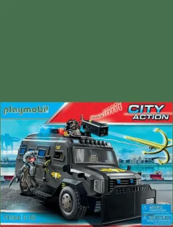 PLAYMOBIL City Action Insatsstyrkans terrängfordon - 71144 - City Action|Barn Playmobil Leksaker