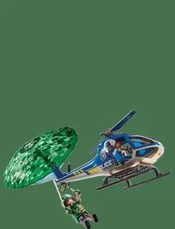 Barn PLAYMOBIL Playmobil Leksaker|City Action Police Parachute Search - 70569 - City Action