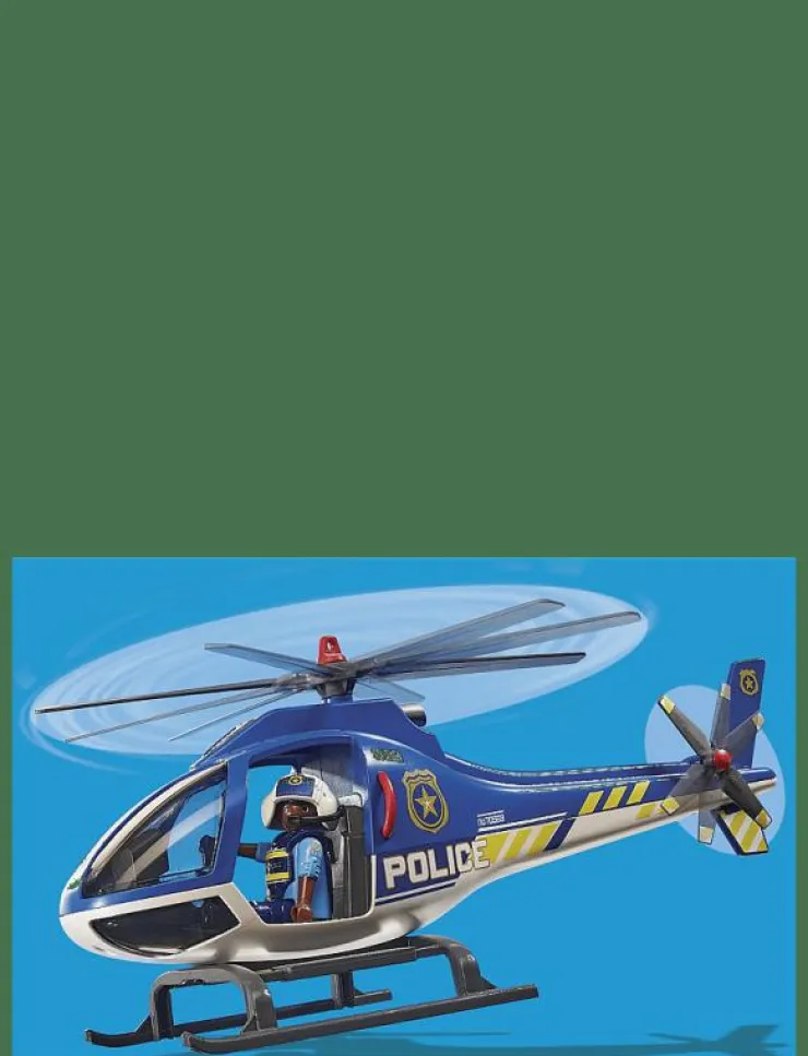 Barn PLAYMOBIL Playmobil Leksaker|City Action Police Parachute Search - 70569 - City Action