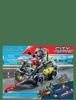 PLAYMOBIL City Action Tactical Unit - Mulit-Terrain Quad - 71147 - City Action|Barn Playmobil Leksaker