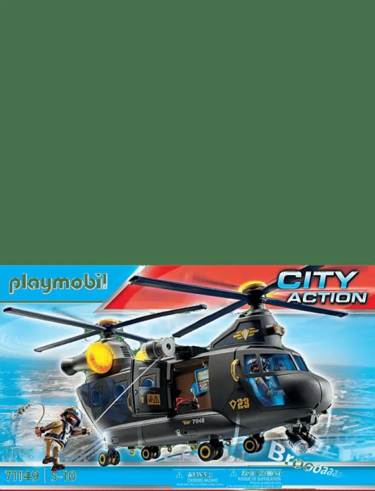 PLAYMOBIL City Action Tactical Unit - Rescue Aircraft - 71149 - City Action|Barn Playmobil Leksaker