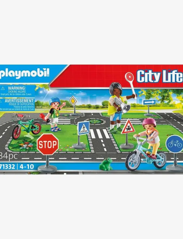 Barn PLAYMOBIL Playmobil Leksaker|City Life Cykelhinderbana - 71332 - City Life