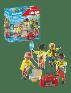 PLAYMOBIL City Life Räddningsteam - 71244 - City Life|Barn Playmobil Leksaker