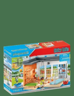 Barn PLAYMOBIL Playmobil Leksaker|City Life Tillbyggnad Gymnastiksal - 71328 - City Life