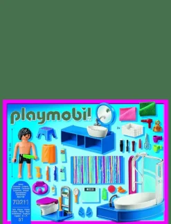 PLAYMOBIL Dollhouse Badrum - 70211 - Dollhouse|Barn Playmobil Leksaker