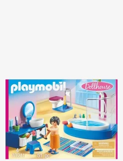 PLAYMOBIL Dollhouse Badrum - 70211 - Dollhouse|Barn Playmobil Leksaker