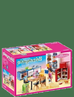PLAYMOBIL Dollhouse Familjekök - 70206 - Dollhouse|Barn Playmobil Leksaker
