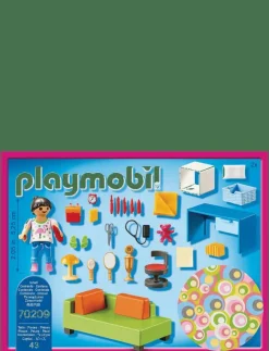 Barn PLAYMOBIL Playmobil Leksaker|Dollhouse Tonårsrum - 70209 - Dollhouse