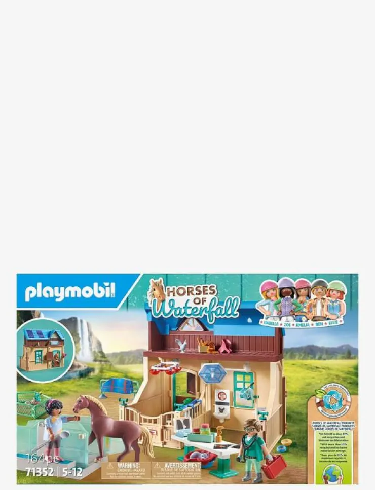 PLAYMOBIL Horses of Waterfall Riding Therapy and Veterinary Practice - 71352 - Horses of Waterfall|Barn Playmobil Leksaker