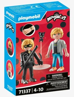Barn PLAYMOBIL Playmobil Leksaker|Miraculous: Adrien & Cat Noir - 71337 - Figures