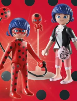 Barn PLAYMOBIL Playmobil Leksaker|Miraculous: Marinette & Ladybug - 71336 - Figures