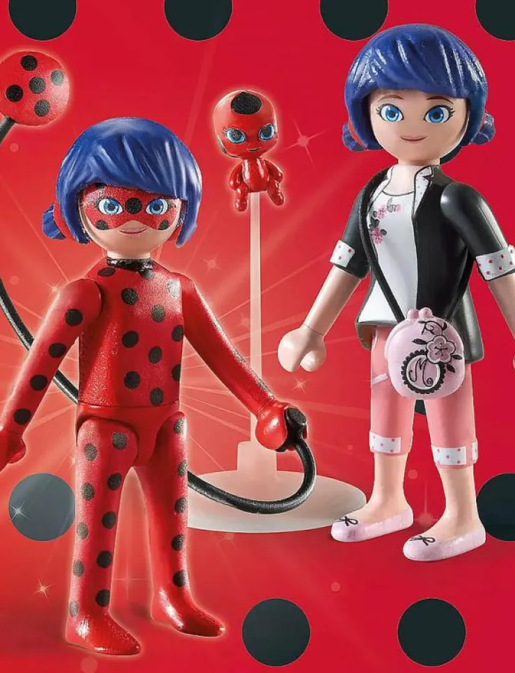 Barn PLAYMOBIL Playmobil Leksaker|Miraculous: Marinette & Ladybug - 71336 - Figures