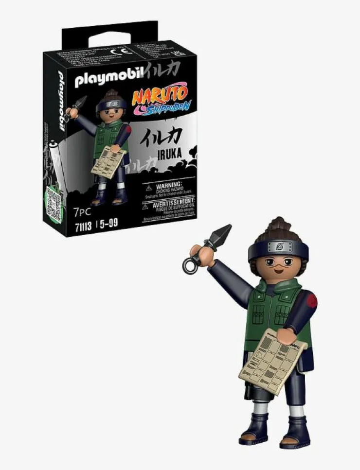 PLAYMOBIL Naruto Iruka - 71113 - Naruto|Barn Playmobil Leksaker