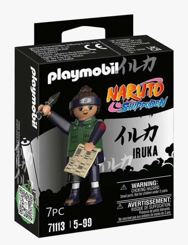 PLAYMOBIL Naruto Iruka - 71113 - Naruto|Barn Playmobil Leksaker