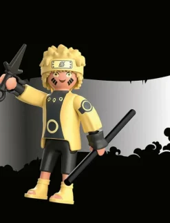PLAYMOBIL Naruto Naruto Rikudou Sennin Mode - 71100 - Naruto|Barn Playmobil Leksaker