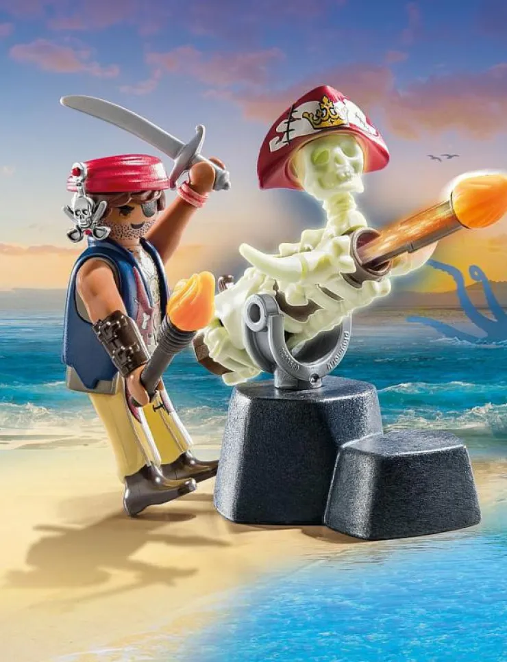 Barn PLAYMOBIL Playmobil Leksaker|Pirates Kanonmästare - 71421 - Pirates