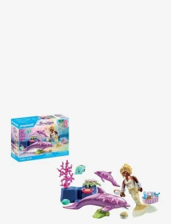 PLAYMOBIL Princess Magic Sjöjungfru med delfiner - 71501 - Princess Magic|Barn Playmobil Leksaker