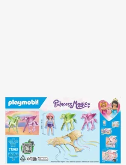 Barn PLAYMOBIL Playmobil Leksaker|Princess Magic Trip with Pegasus Foals in the Clouds - 71363 - Princess Magic