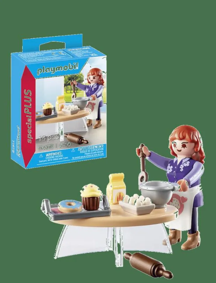 PLAYMOBIL Special Plus Konditor - 71479 - Special Plus|Barn Playmobil Leksaker