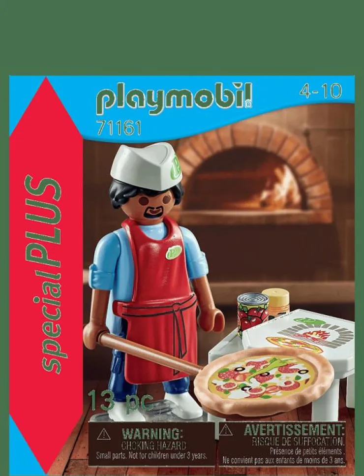 Barn PLAYMOBIL Playmobil Leksaker|Special Plus Pizzabagare - 71161 - Special Plus