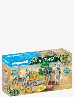 Barn PLAYMOBIL Playmobil Leksaker|WILTOPIA - På språng med djurfotografen - 71295 - Wiltopia