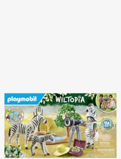 Barn PLAYMOBIL Playmobil Leksaker|WILTOPIA - På språng med djurfotografen - 71295 - Wiltopia