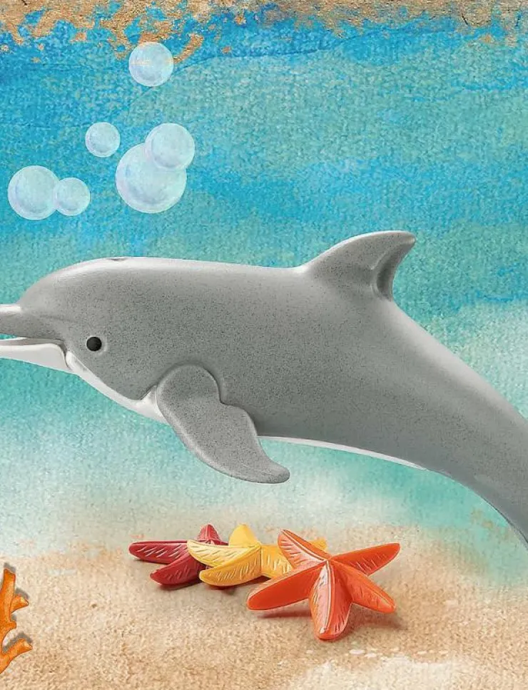 Barn PLAYMOBIL Playmobil Leksaker|Wiltopia Delfin - 71051 - Wiltopia