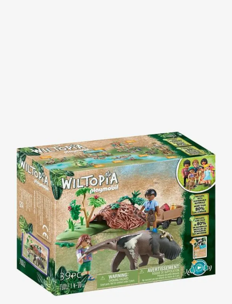 Barn PLAYMOBIL Playmobil Leksaker|Wiltopia Vård av myrslok - 71012 - Wiltopia