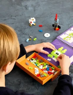 Barn Plus-Plus Klossar & Byggsatser|Activity Pad – Space - Byggklossar