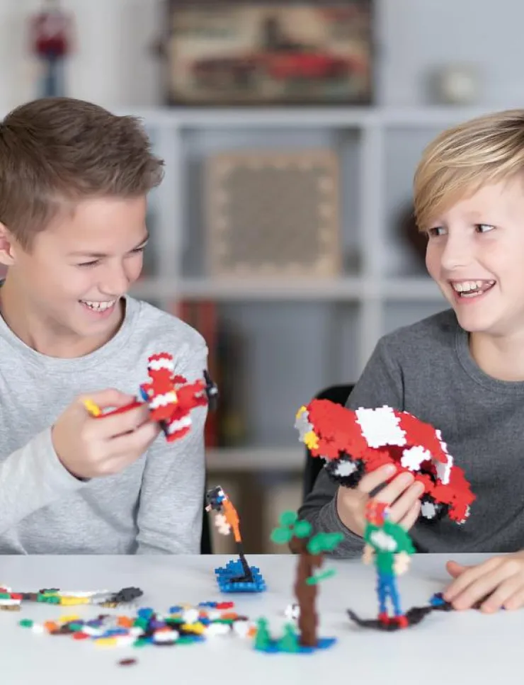 Barn Plus-Plus Klossar & Byggsatser|Basic Learn to Build - Byggsats
