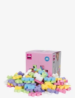 Barn Plus-Plus Klossar & Byggsatser|BIG Pastel Mix / 100 pcs - Byggsats