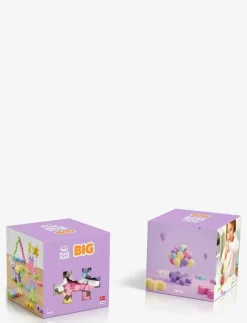 Barn Plus-Plus Klossar & Byggsatser|BIG Pastel Mix / 100 pcs - Byggsats
