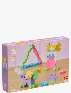 Barn Plus-Plus Klossar & Byggsatser|BIG Pastel / 50 pcs. - Byggsats
