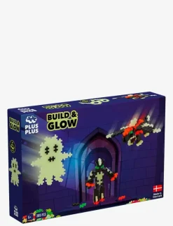Barn Plus-Plus Klossar & Byggsatser|Build and Glow - Glow in the Dark / 360 pcs - Byggsats