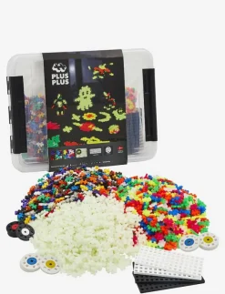 Plus-Plus Build and Glow Storage Box / 2000 pcs - Byggsats|Barn Klossar & Byggsatser