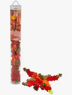 Barn Plus-Plus Klossar & Byggsatser|Dragon / 100 pcs Tube - Byggsats