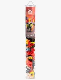 Barn Plus-Plus Klossar & Byggsatser|Firefighter / 100 pcs Tube - Byggsats