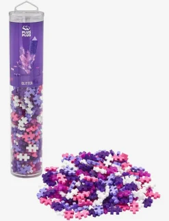 Plus-Plus Glitter / 240 pcs Tube - Byggsats|Barn Klossar & Byggsatser