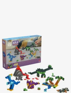 Plus-Plus Learn To Build Dinosaurs - Byggsats|Barn Klossar & Byggsatser