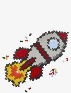 Barn Plus-Plus Klossar & Byggsatser|Puzzle By Number Rocket 500pcs - Byggsats